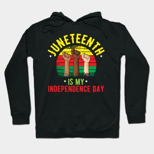 Juneteenth independence day Hoodie